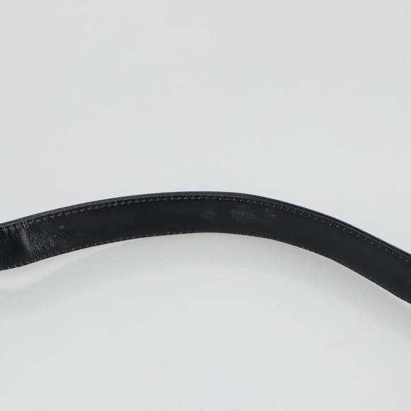 Christian Dior Trotter Canvas Shoulder Bag Navy Gold Auth ep6208 - Picture 8 of 16